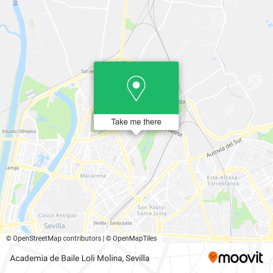 Academia de Baile Loli Molina map