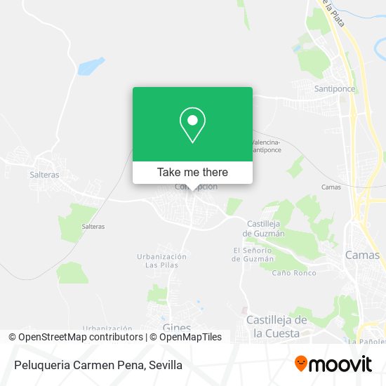 Peluqueria Carmen Pena map