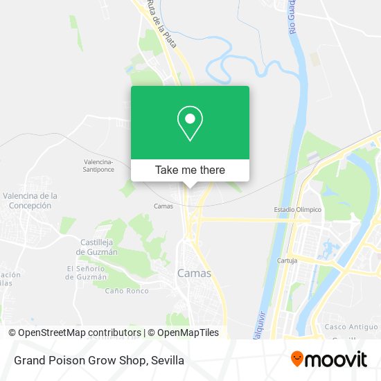 Grand Poison Grow Shop map