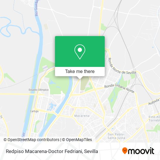 Redpiso Macarena-Doctor Fedriani map