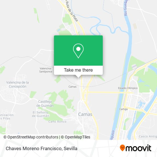 Chaves Moreno Francisco map