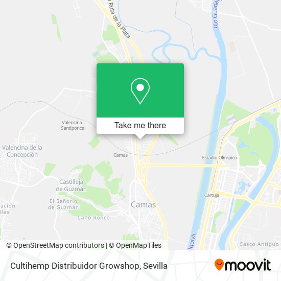 Cultihemp Distribuidor Growshop map