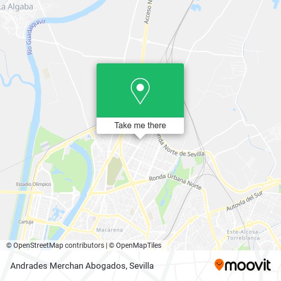 Andrades Merchan Abogados map