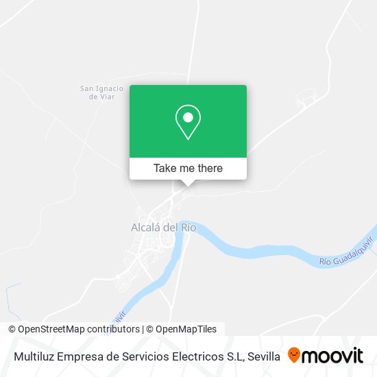 Multiluz Empresa de Servicios Electricos S.L map