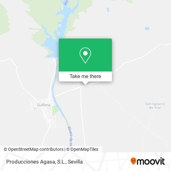 Producciones Agasa, S.L. map