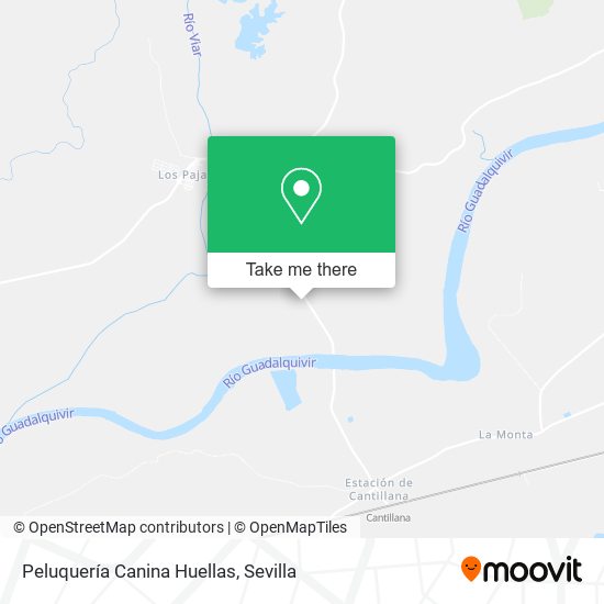 Peluquería Canina Huellas map