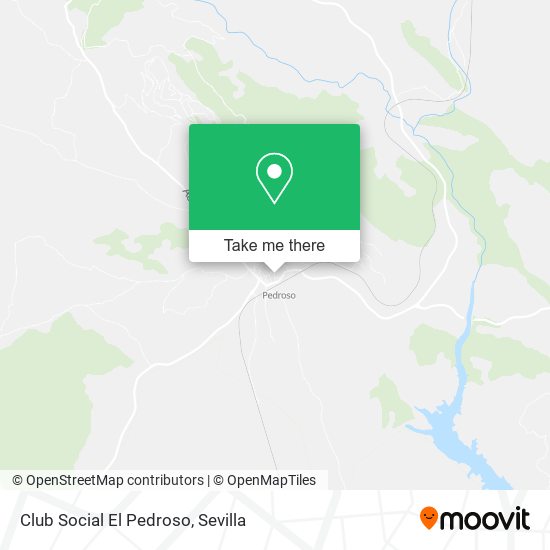 Club Social El Pedroso map