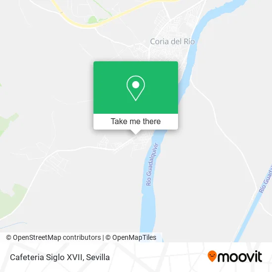 Cafeteria Siglo XVII map