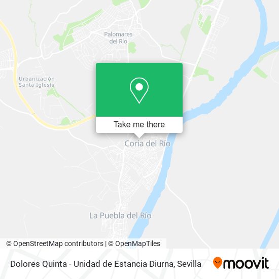 Dolores Quinta - Unidad de Estancia Diurna map