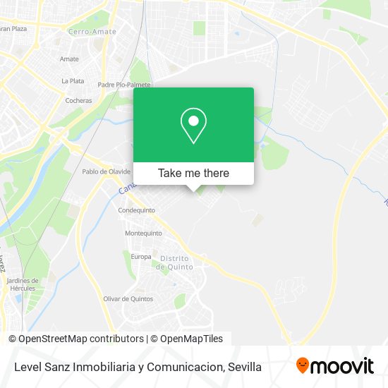 Level Sanz Inmobiliaria y Comunicacion map