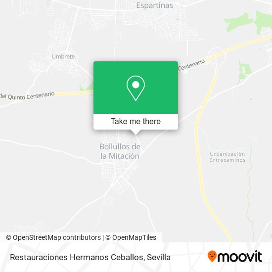 Restauraciones Hermanos Ceballos map