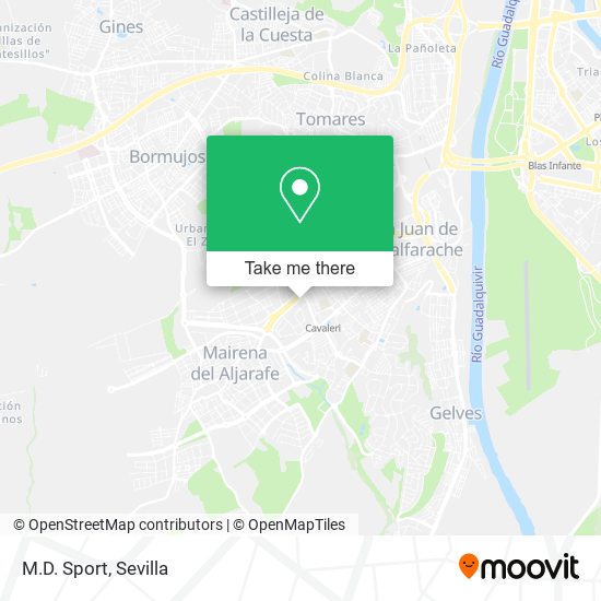 M.D. Sport map