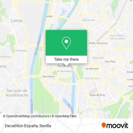 Decathlon España map