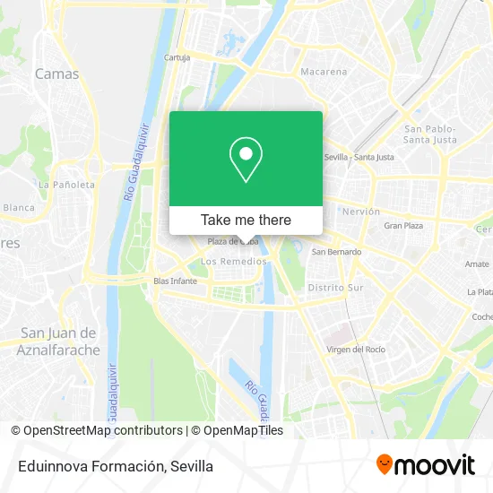 Eduinnova Formación map