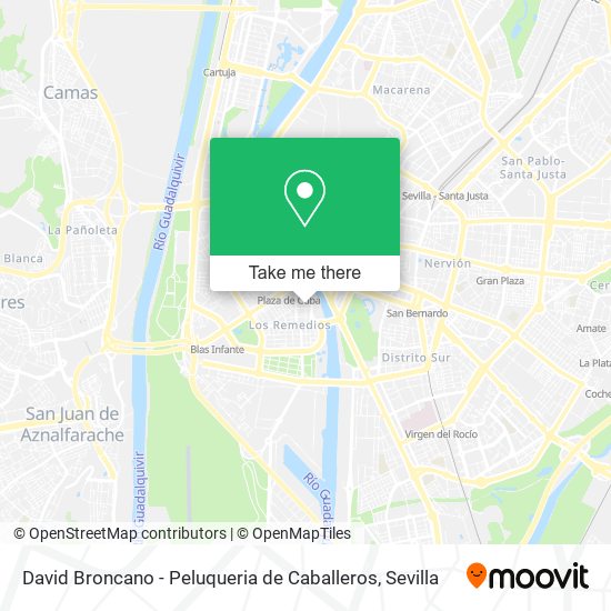 David Broncano - Peluqueria de Caballeros map