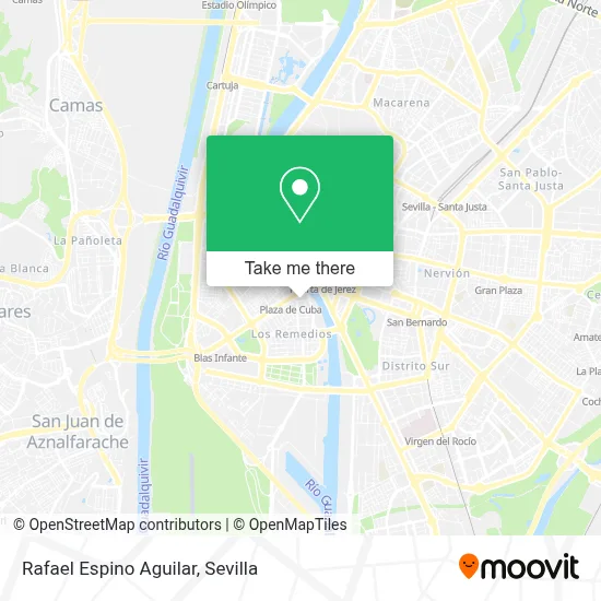 Rafael Espino Aguilar map