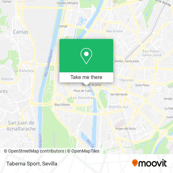 Taberna Sport map
