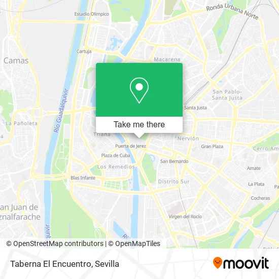 Taberna El Encuentro map