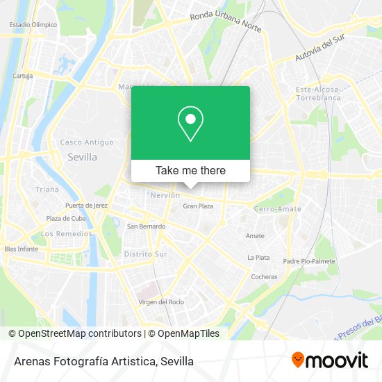 Arenas Fotografía Artistica map