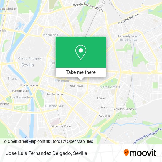 Jose Luis Fernandez Delgado map