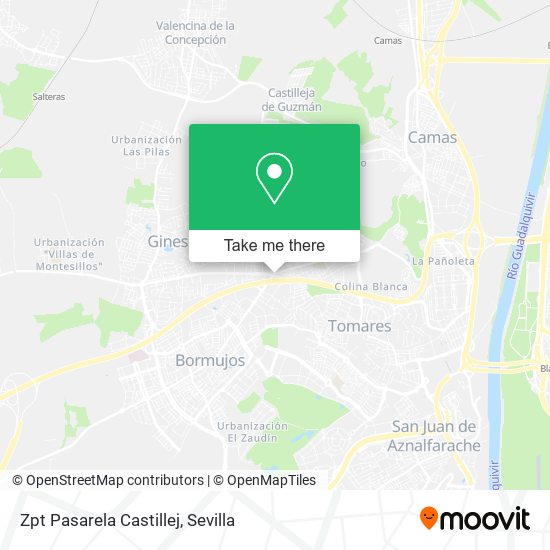 Zpt Pasarela Castillej map