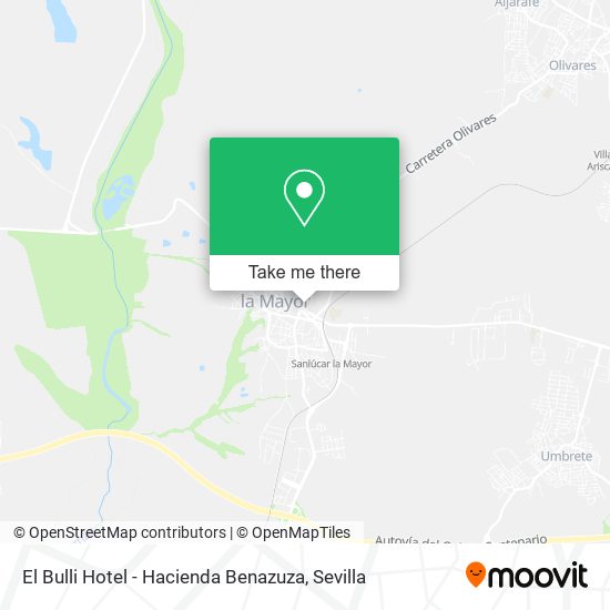 El Bulli Hotel - Hacienda Benazuza map