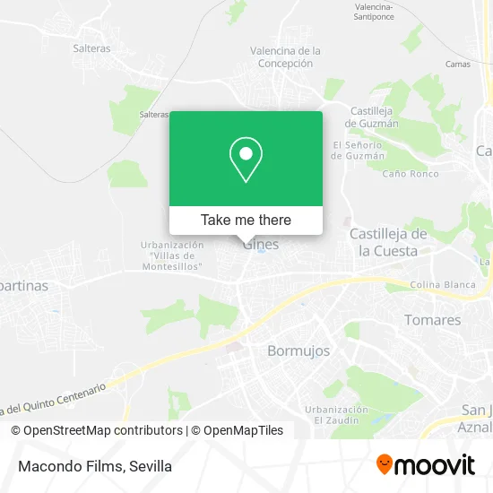 Macondo Films map