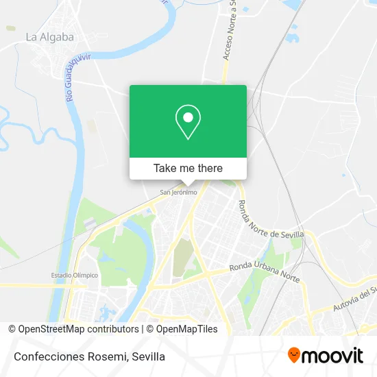 Confecciones Rosemi map