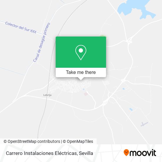 Carrero Instalaciones Eléctricas map