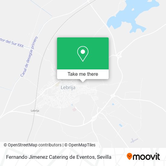 Fernando Jimenez Catering de Eventos map