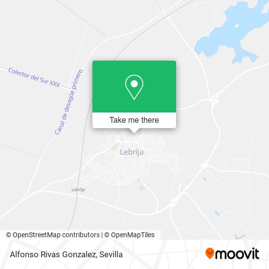 Alfonso Rivas Gonzalez map