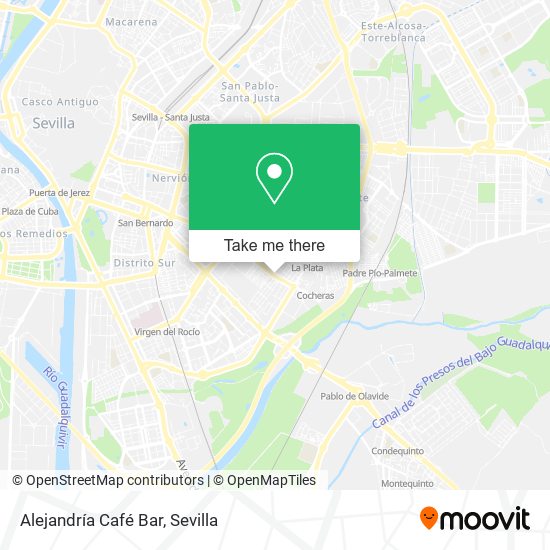 Alejandría Café Bar map