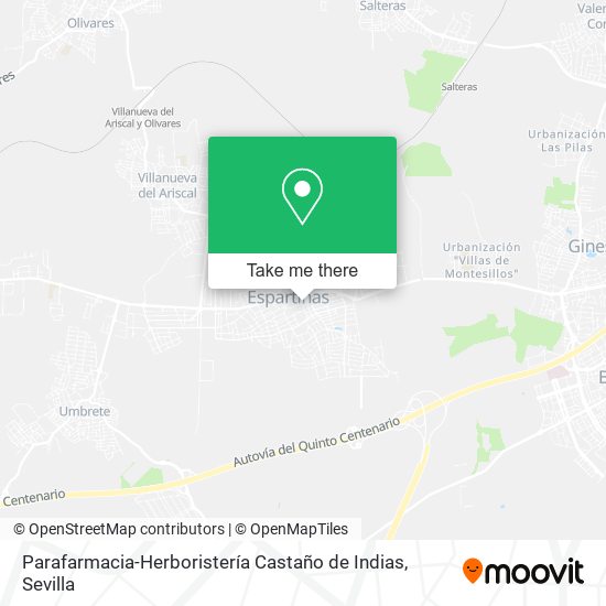 Parafarmacia-Herboristería Castaño de Indias map