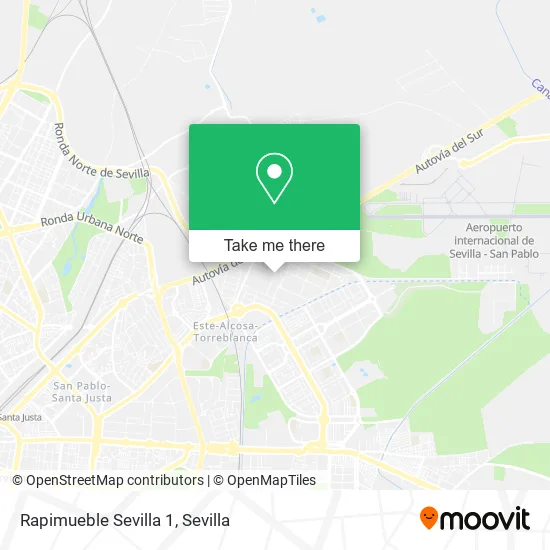 Rapimueble Sevilla 1 map