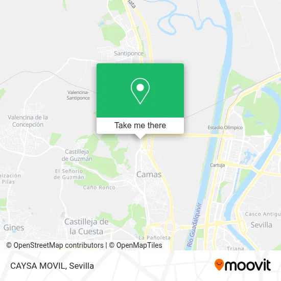 CAYSA MOVIL map