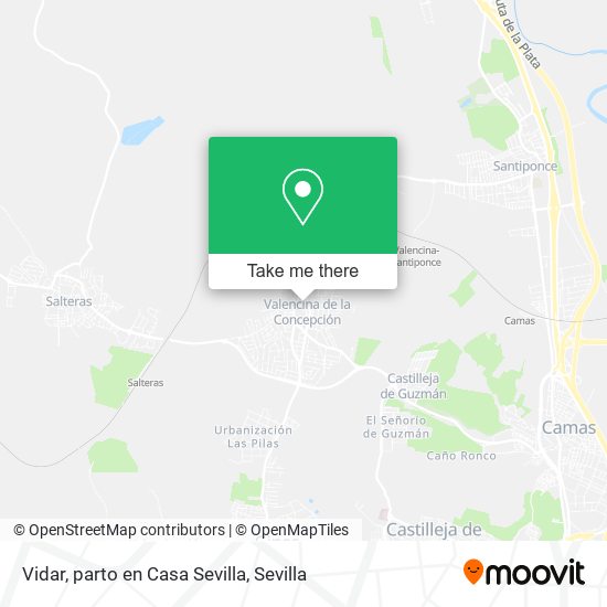Vidar, parto en Casa Sevilla map