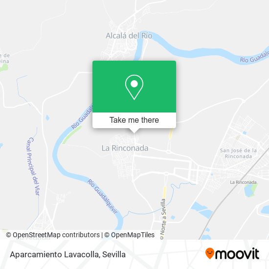 Aparcamiento Lavacolla map