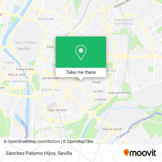 Sánchez Palomo Hijos map