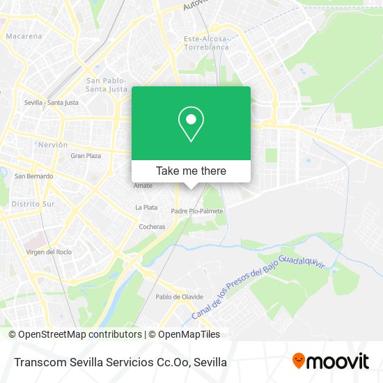 Transcom Sevilla Servicios Cc.Oo map