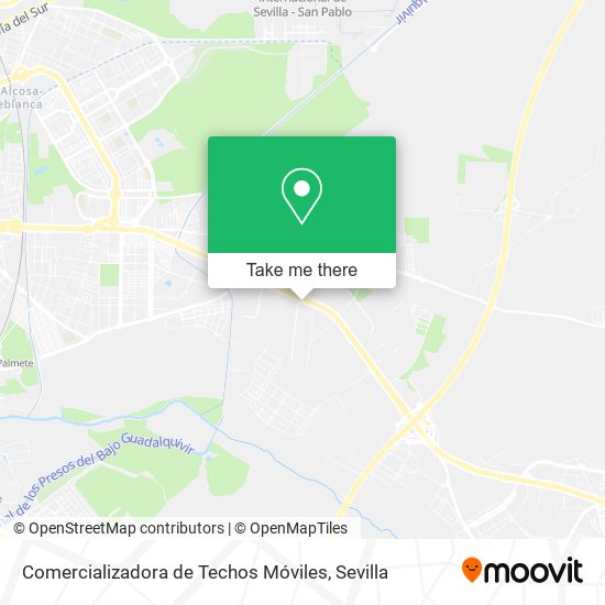 Comercializadora de Techos Móviles map