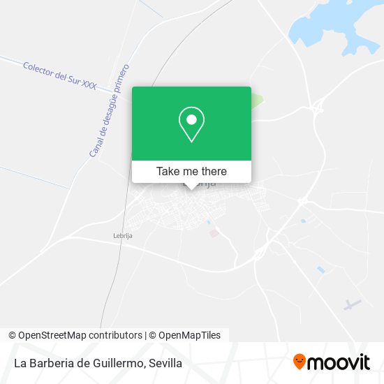 La Barberia de Guillermo map