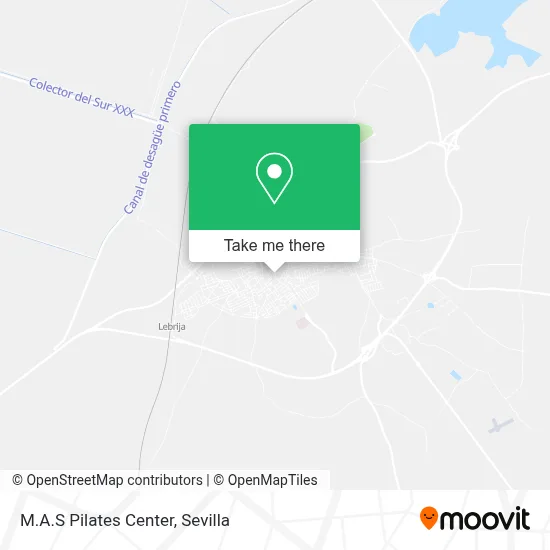M.A.S Pilates Center map