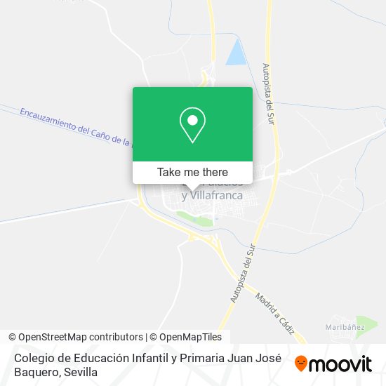 Colegio de Educación Infantil y Primaria Juan José Baquero map