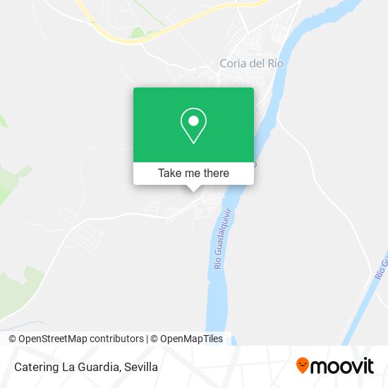 Catering La Guardia map