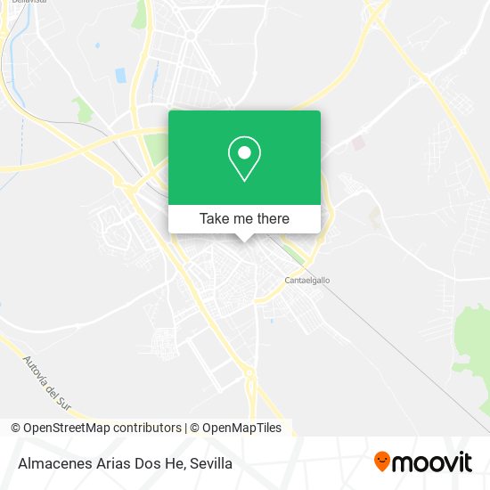 Almacenes Arias Dos He map