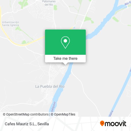 Cafes Mauriz S.L. map