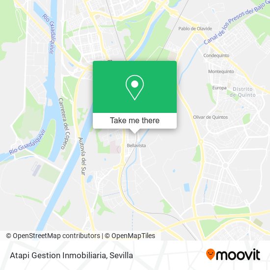 Atapi Gestion Inmobiliaria map