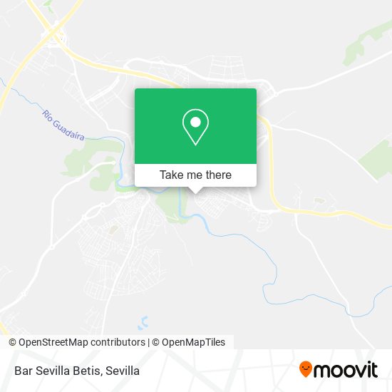 Bar Sevilla Betis map