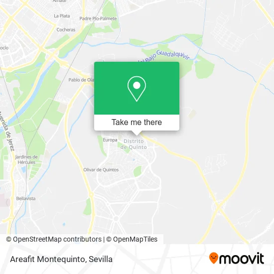 Areafit Montequinto map