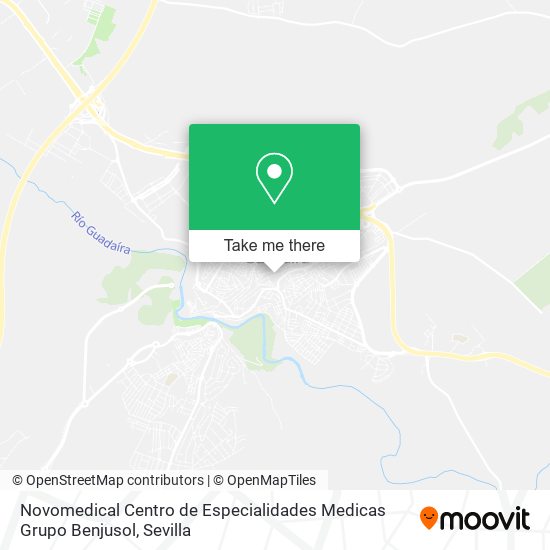 Novomedical Centro de Especialidades Medicas Grupo Benjusol map
